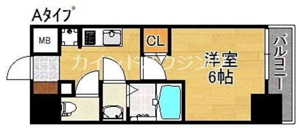 花園町駅 徒歩7分 4階の物件間取画像